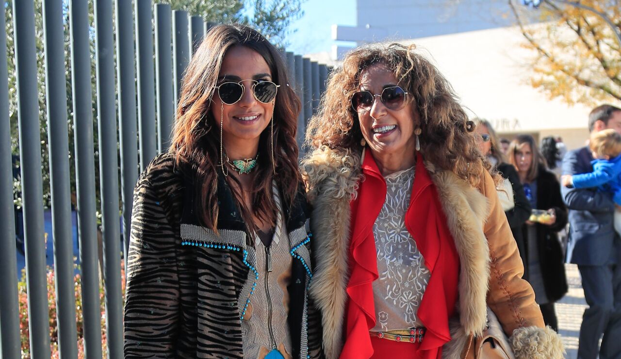 Rosario Flores y su hija Lola Orellana