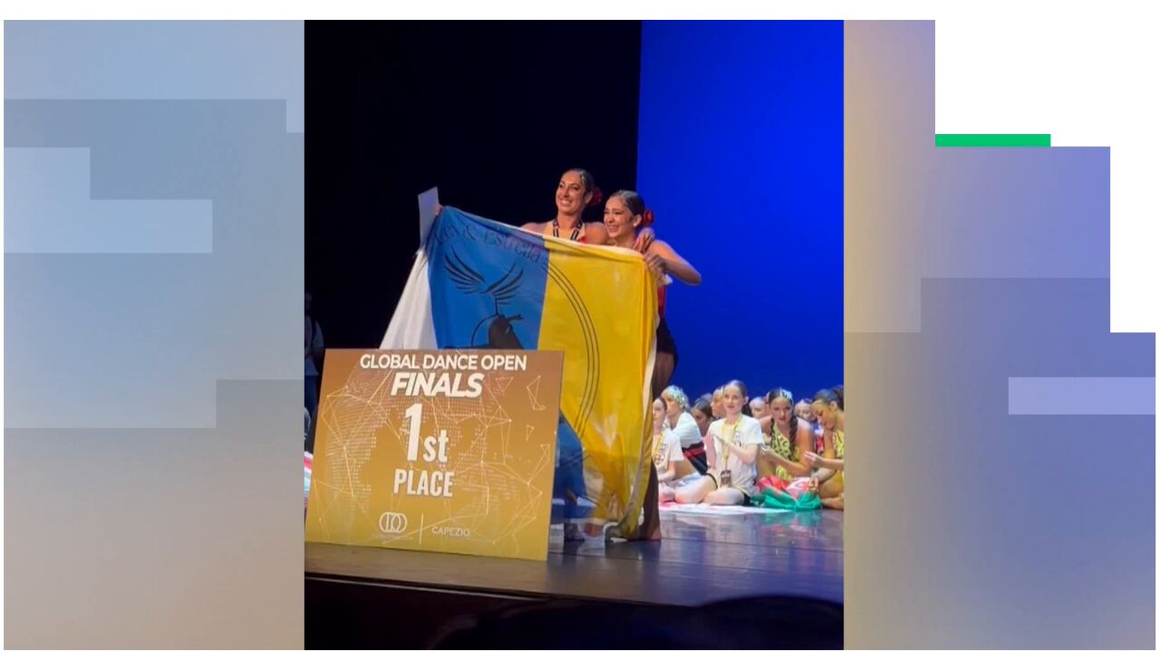 Estrella Jim&eacute;nez y Chiarra Cozza, campeonas del mundo en el Global Dance Open