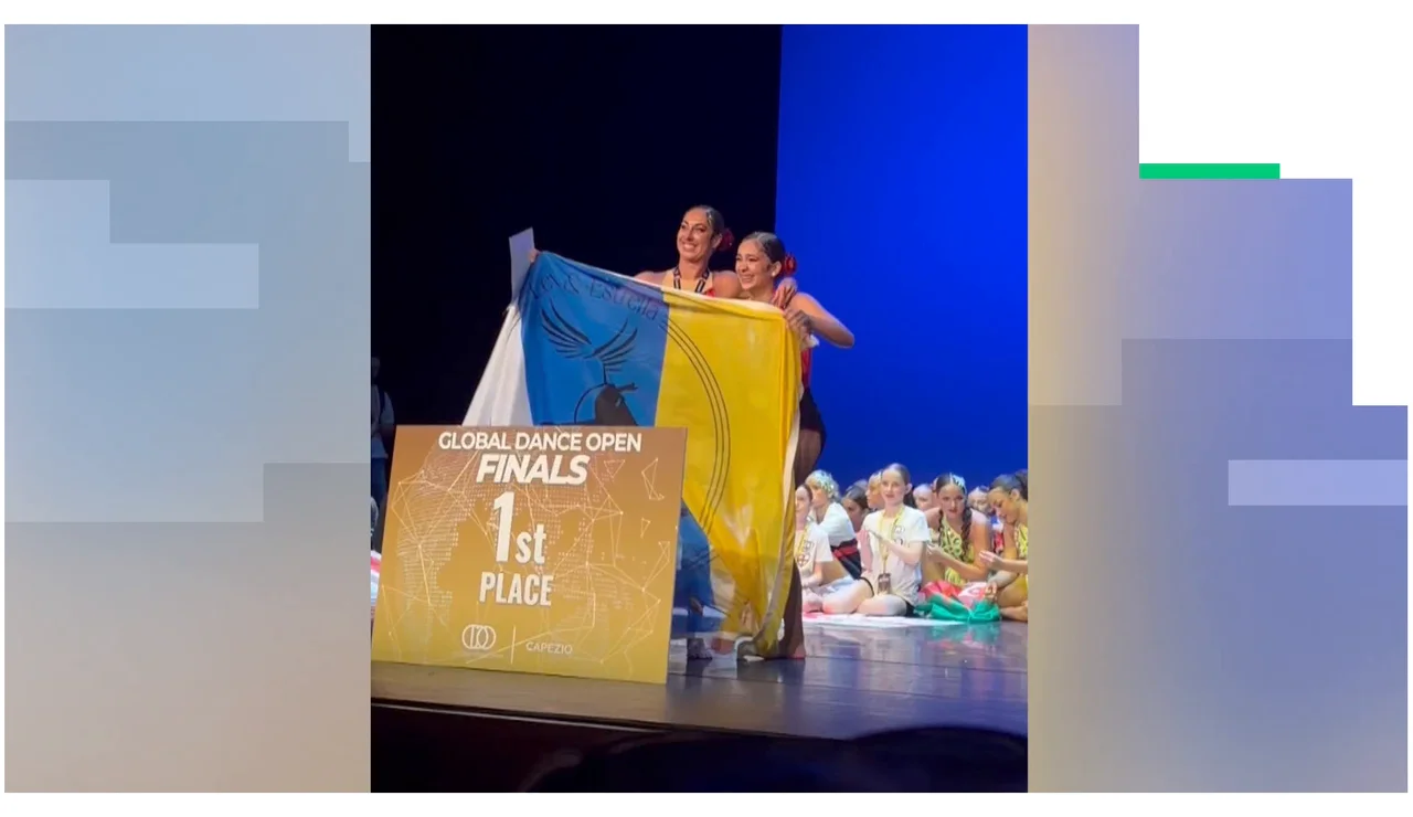 Estrella Jiménez y Chiarra Cozza, campeonas del mundo en el Global Dance Open