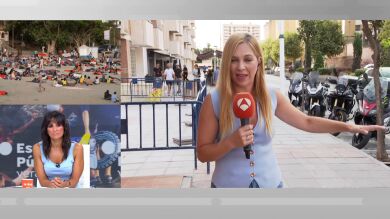 El episodio que asustó a la reportera Rocío Luque en Ceuta: 