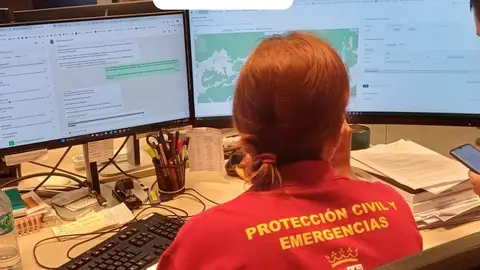 Imagen del 112 con datos del ES-ALERT emitido en Zamora. Imagen del 112 con datos del ES-ALERT emitido en Zamora.