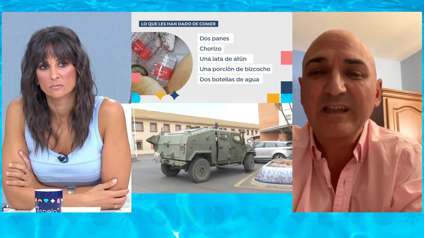 Las pésimas condiciones de los policías durante la crisis migratoria en Ceuta Las pésimas condiciones de los policías durante la crisis migratoria en Ceuta