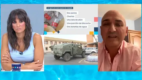 Las pésimas condiciones de los policías durante la crisis migratoria en Ceuta Las pésimas condiciones de los policías durante la crisis migratoria en Ceuta