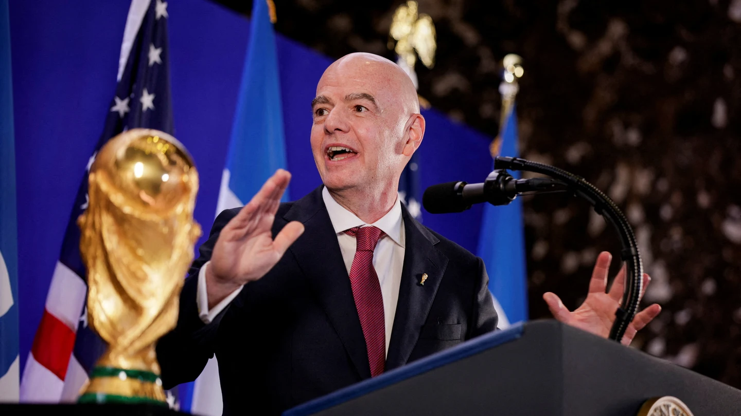 Gianni Infantino, en un acto en Nueva York el pasado 17 de julio Gianni Infantino, en un acto en Nueva York el pasado 17 de julio