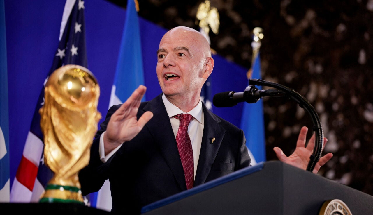 Gianni Infantino, en un acto en Nueva York el pasado 17 de julio