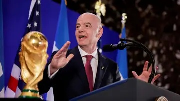 Gianni Infantino, en un acto en Nueva York el pasado 17 de julio Gianni Infantino, en un acto en Nueva York el pasado 17 de julio