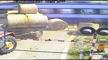 Accidnete tren en Polonia Accidnete tren en Polonia