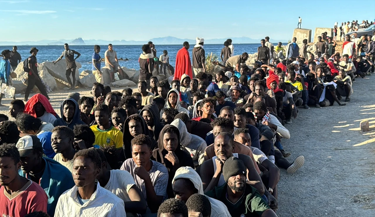 Crisis migratoria en Ceuta