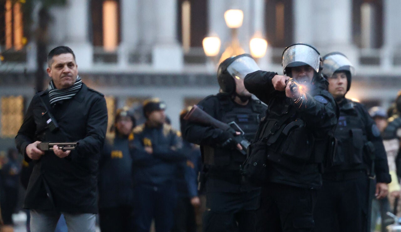Manifestaciones en Argentina.