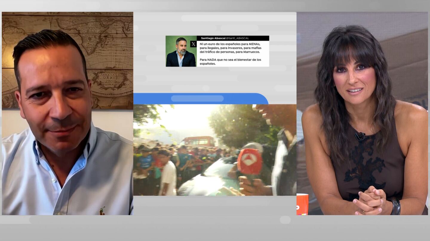 &Oacute;scar Fern&aacute;ndez (VOX) rechaza la acogida de menores migrantes en Extremadura 