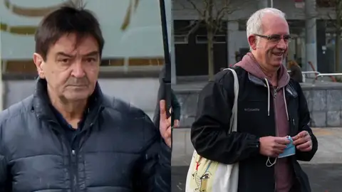 Dos de los cinco exjefes de ETA condenados Dos de los cinco exjefes de ETA condenados