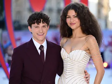 Tom Holland y Zendaya promocinando SpiderMan Brand New Day en Londres Tom Holland y Zendaya promocinando SpiderMan Brand New Day en Londres