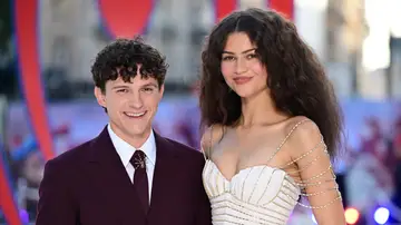 Tom Holland y Zendaya promocinando SpiderMan Brand New Day en Londres Tom Holland y Zendaya promocinando SpiderMan Brand New Day en Londres