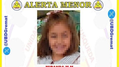 Localizan a Miranda, la ni&ntilde;a de 5 a&ntilde;os que desapareci&oacute; hace tres meses cuando su familia biol&oacute;gica se la llev&oacute; sin dejar rastro