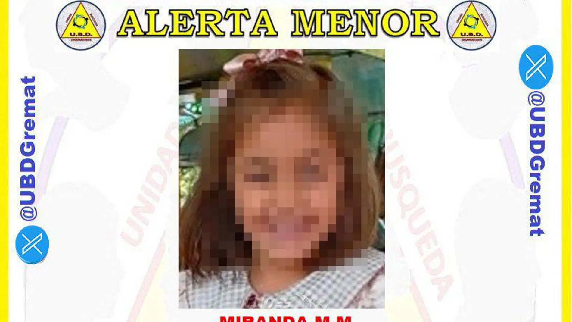 Localizan a Miranda, la niña de 5 años que desapareció hace tres meses cuando su familia biológica se la llevó sin dejar rastro Localizan a Miranda, la niña de 5 años que desapareció hace tres meses cuando su familia biológica se la llevó sin dejar rastro