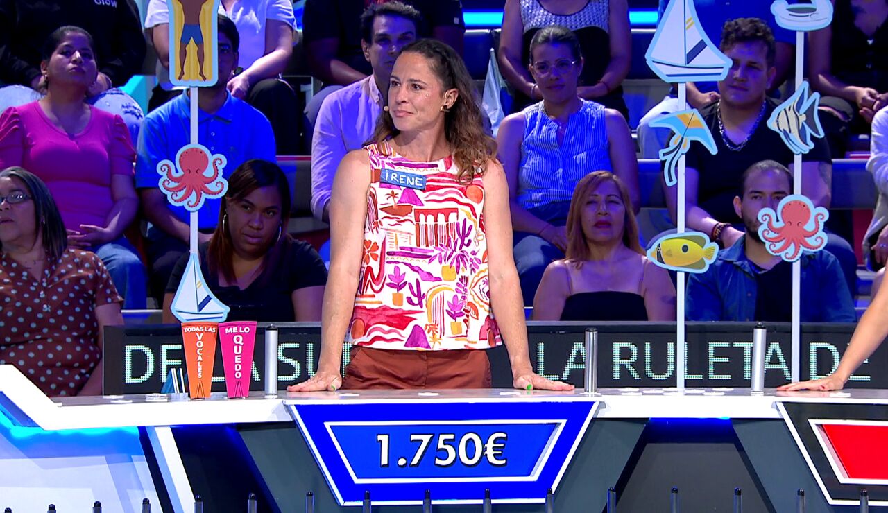 Irene comienza el programa por todo lo alto: &ldquo;&iexcl;La primera ola de 1.750 euros!&rdquo;