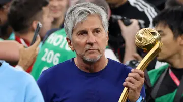 Jorge Messi tras el Mundial conquistado por Argentina en 2022 Jorge Messi tras el Mundial conquistado por Argentina en 2022