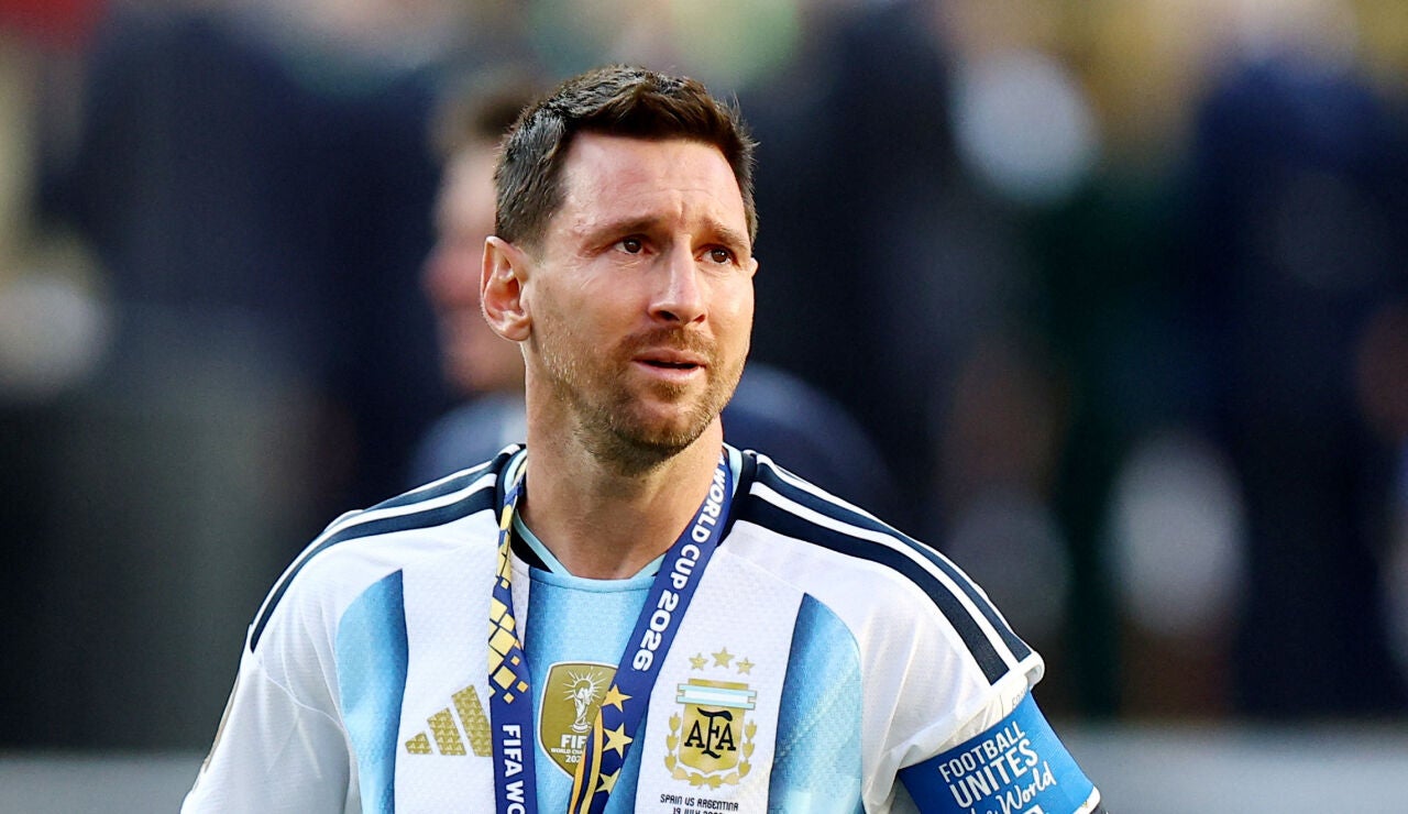 Leo Messi tras la final del Mundial