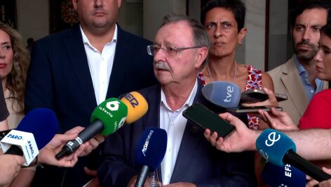 Juan Jes&uacute;s Vivas, el presidente de Ceuta, exige al Gobierno que resuelva esta crisis "de manera inmediata"