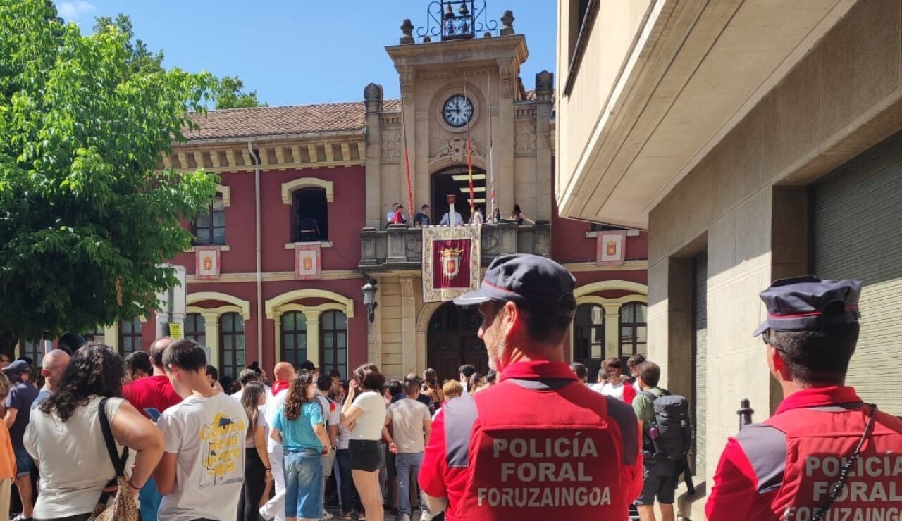 Detenido un hombre por quebrantar una orden de alejamiento durante las fiestas patronales en Estella (Navarra) 
