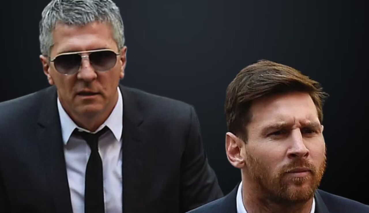 El padre de Messi junto al astro argentino