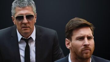 El padre de Messi junto al astro argentino