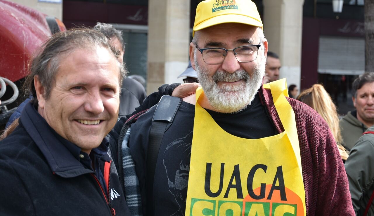 Javier S&aacute;nchez, junto a Jos&eacute; Manuel Penella 