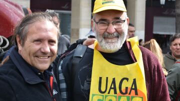 Javier S&aacute;nchez, junto a Jos&eacute; Manuel Penella 