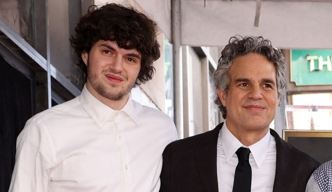 Mark Ruffalo y su hijo Keen Ruffalo