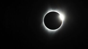 Imagen de un eclipse solar 