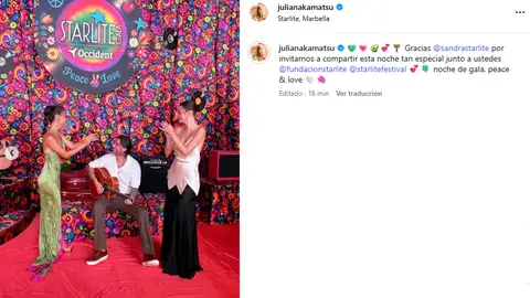 Melendi, Carlota Melendi y Julia Nakamatsu Melendi, Carlota Melendi y Julia Nakamatsu