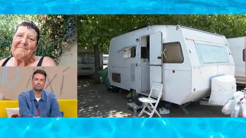 Begoña, obligada a vivir en una caravana con su hijo. Begoña, obligada a vivir en una caravana con su hijo.