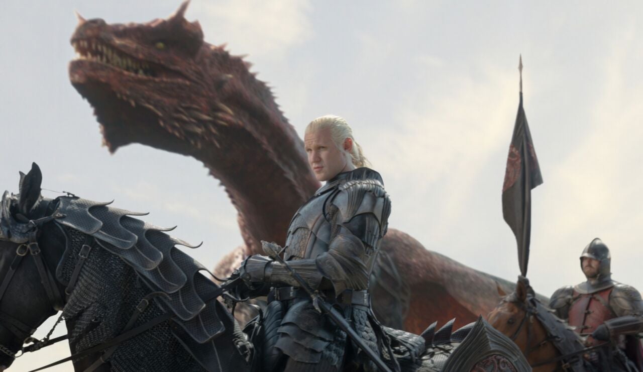 Matt Smith como Daemon Targaryen en La casa del drag&oacute;n