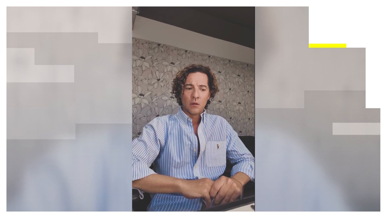 David Bisbal vive desde su hotel en Bogotá el terremoto de Colombia: 