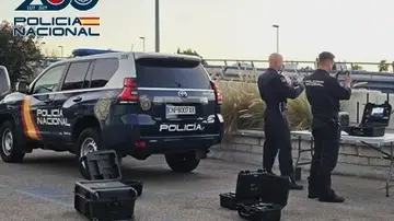La Policía Nacional en Málaga, en una imagen de archivo. La Policía Nacional en Málaga, en una imagen de archivo.