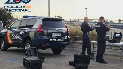 La Polic&iacute;a Nacional en M&aacute;laga, en una imagen de archivo.