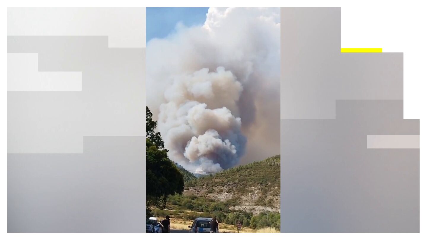 Incendio en Huesca