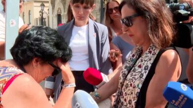 Pepi, la ceutí que se ha derrumbado ante Margarita Robles: 