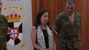 Margarita Robles tras la crisis migratoria en Ceuta: &ldquo;Ceuta y Melilla no se tocan&rdquo;