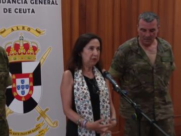 Margarita Robles tras la crisis migratoria en Ceuta: &ldquo;Ceuta y Melilla no se tocan&rdquo;
