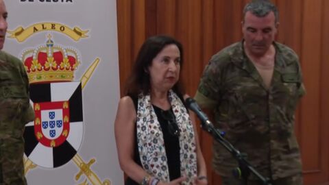 Margarita Robles tras la crisis migratoria en Ceuta: &ldquo;Ceuta y Melilla no se tocan&rdquo;