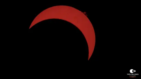 Eclipse solar a las 20:20 Eclipse solar a las 20:20
