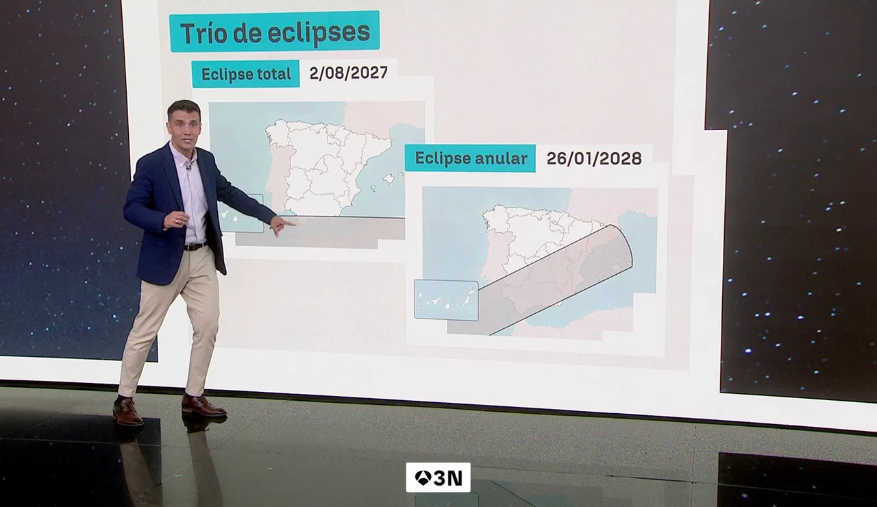 De un trío de eclipses a las Perseidas: los eventos astronómicos que todavía quedan por ver
