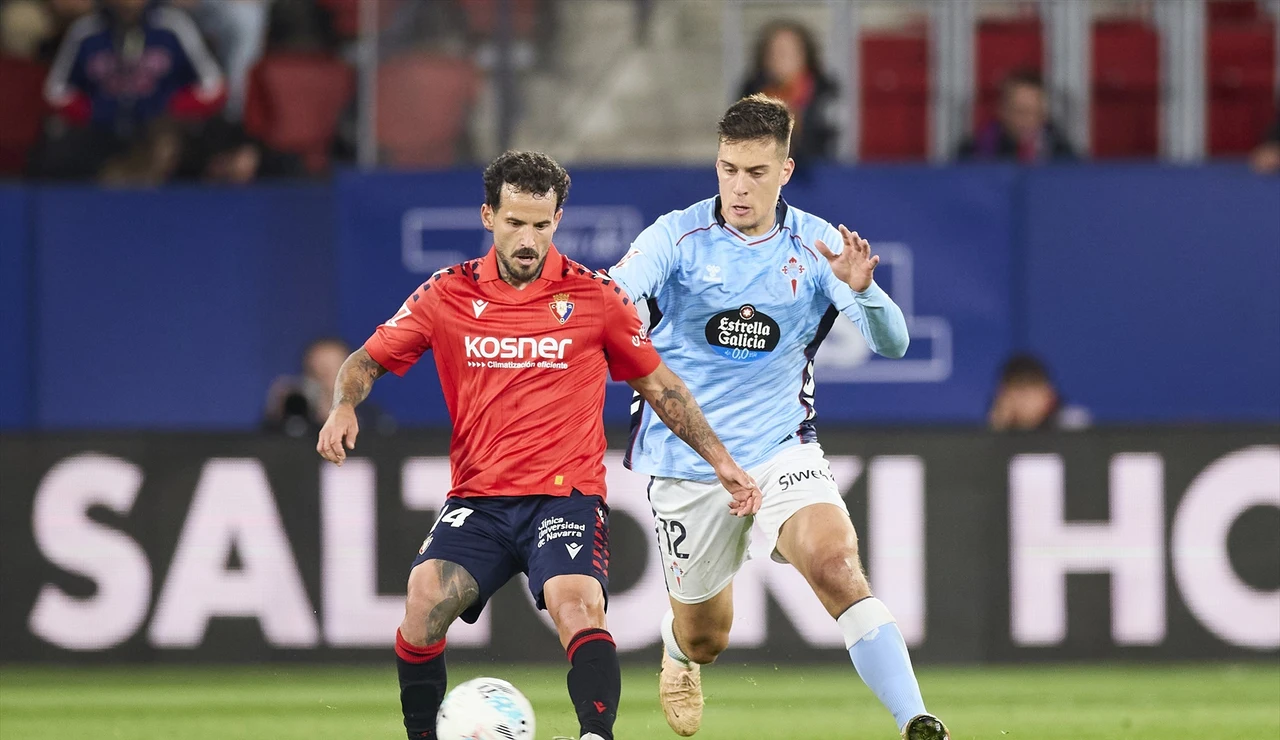 Imagen de archivo de un Osasuna-Celta