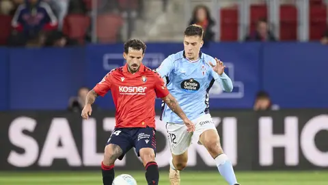 Imagen de archivo de un Osasuna-Celta Imagen de archivo de un Osasuna-Celta