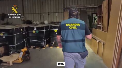Intervenidas 13 toneladas del gas de la risa en Tenerife