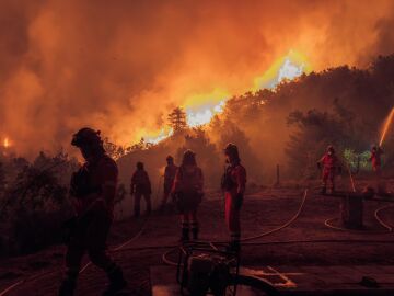 Incendio de Las Pe&ntilde;as de Riglos