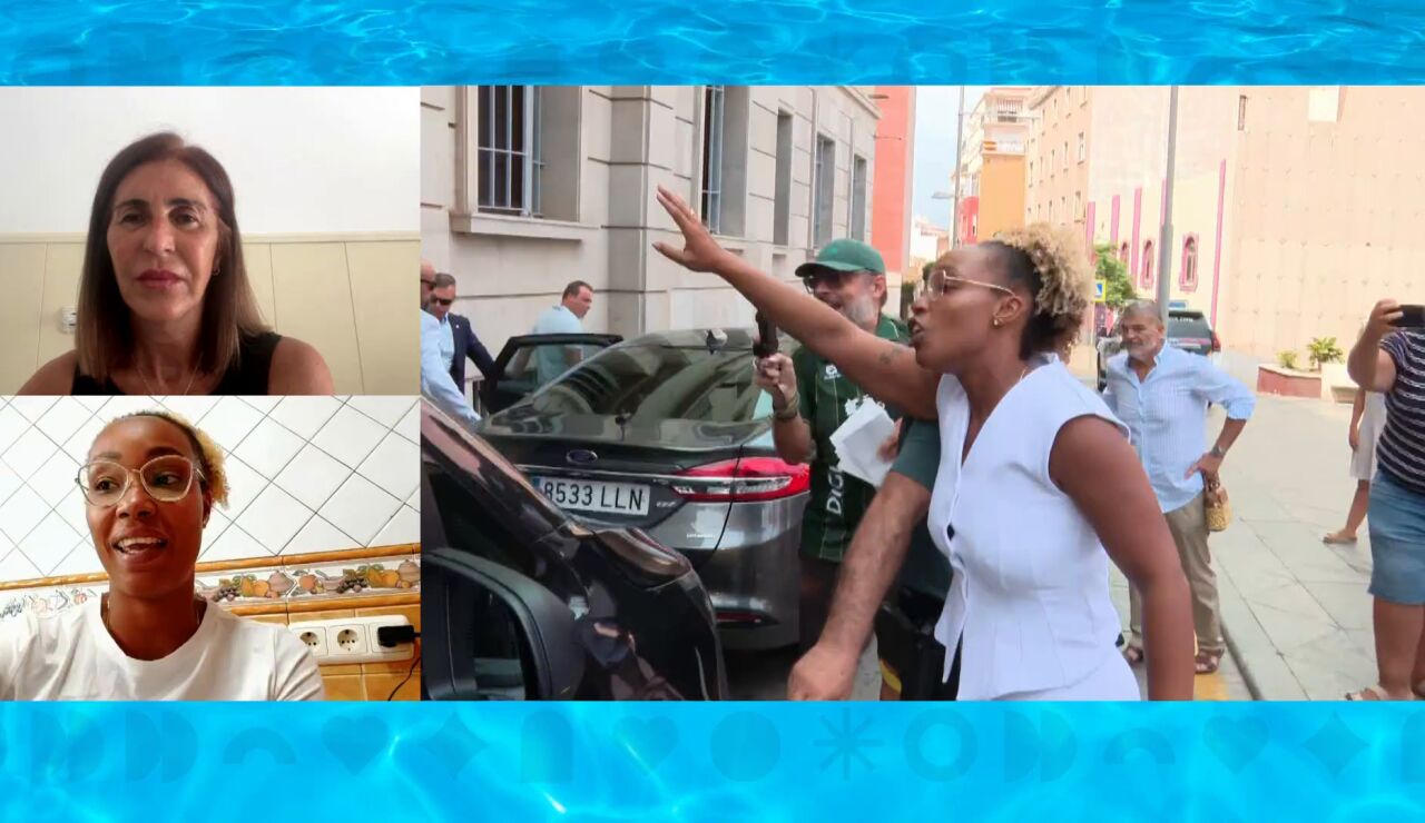 Yaumara, m&eacute;dica ceut&iacute; que protagoniz&oacute; un v&iacute;deo reivindicativo ante la ministra de Sanidad
