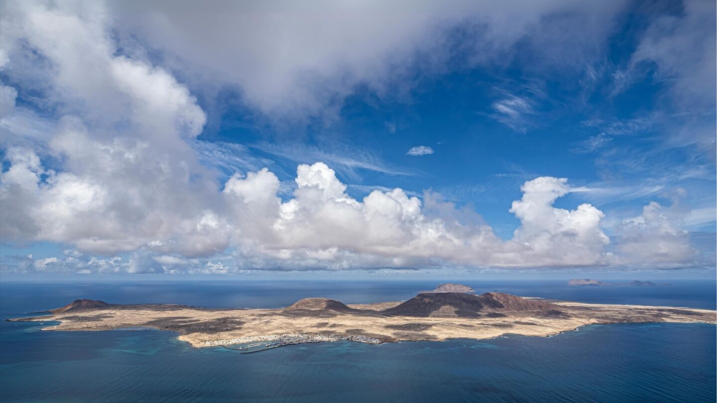 Imagen de la isla de La Graciosa