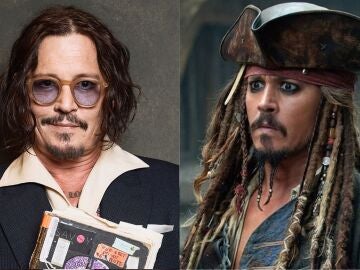 Johnny Depp I Jack Sparrow en Piratas del caribe